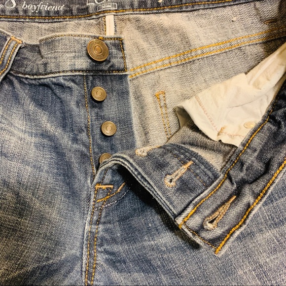 Ann Taylor LOFT Boyfriend Crop Jeans Size 8 - Picture 6 of 8